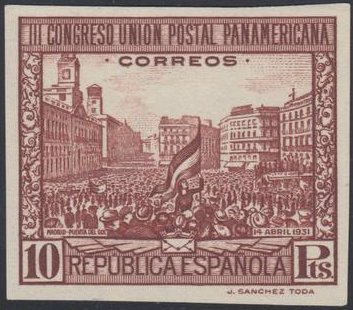 1931 Postal Union Congress Spain